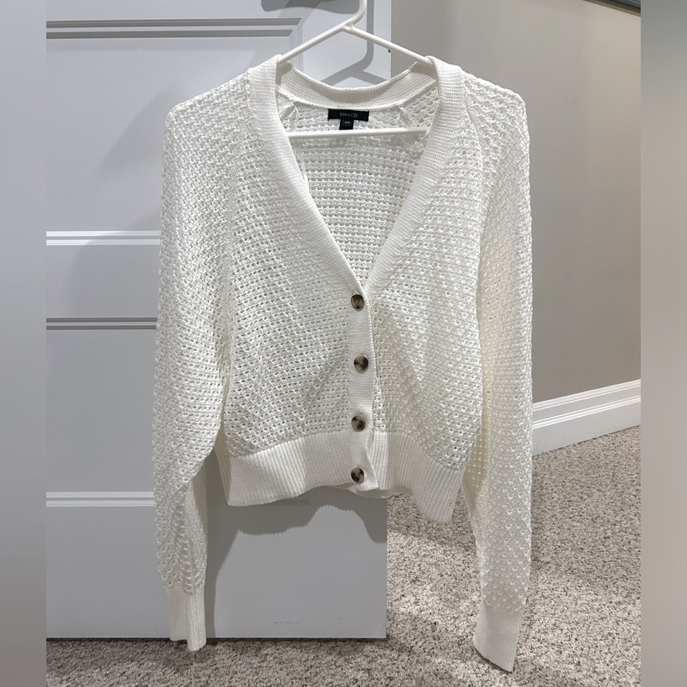 White Cardigan